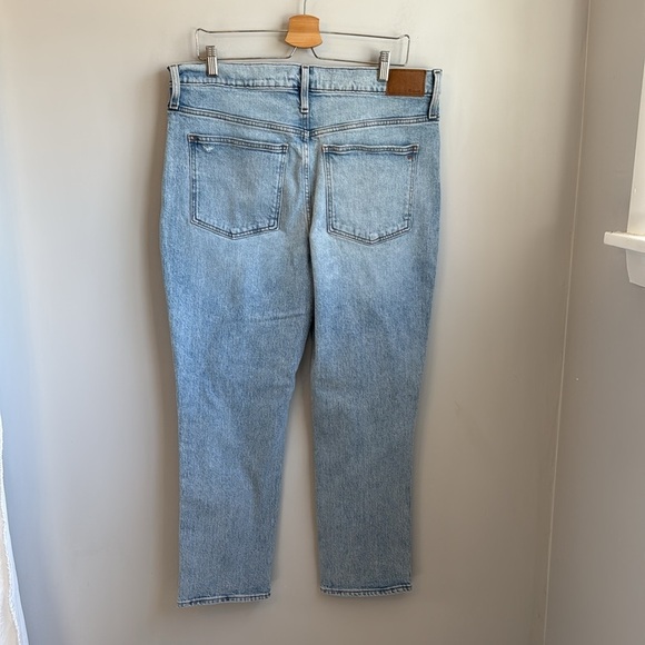 Madewell The Perfect Vintage Crop Jean in Sudbury Wash SZ 32 - Picture 9 of 9